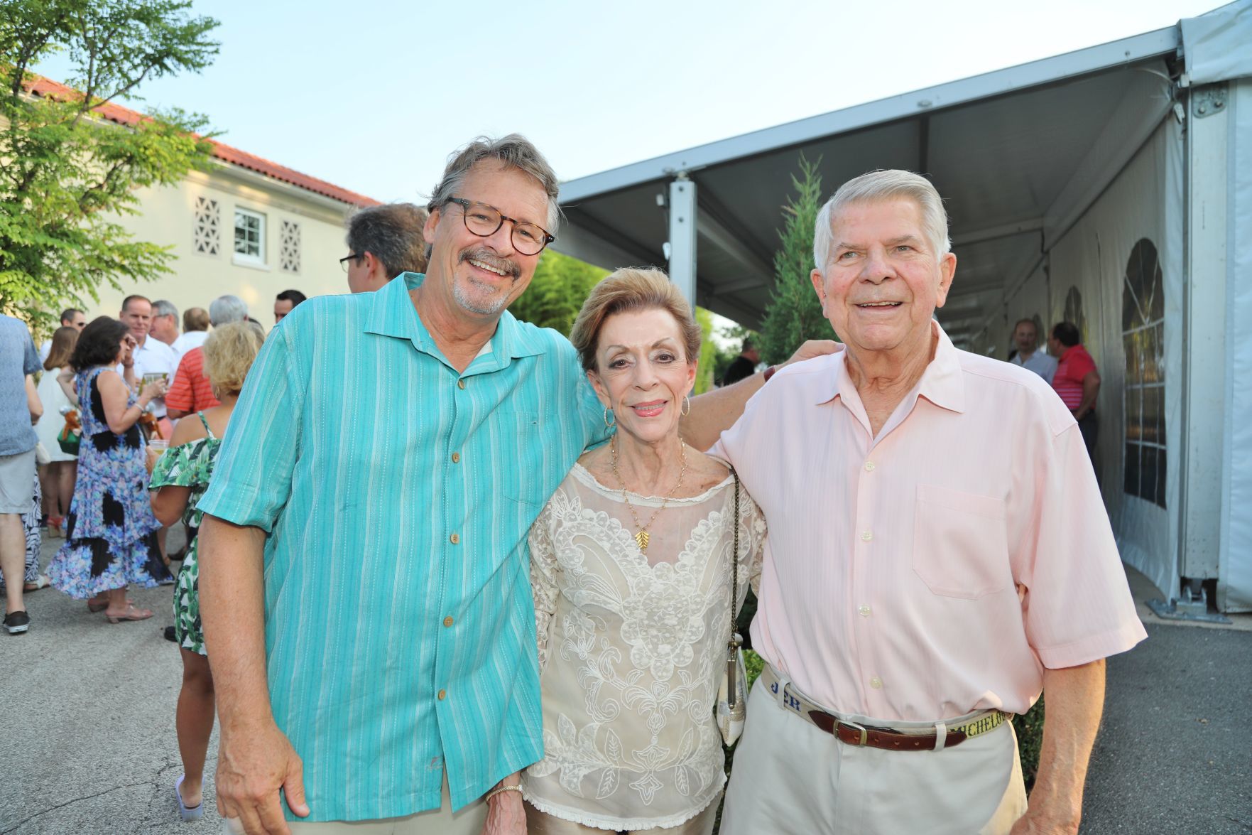 Jeffrey Bonner, President and CEO St. Louis Zoo, Peggy and Jerry Ritter